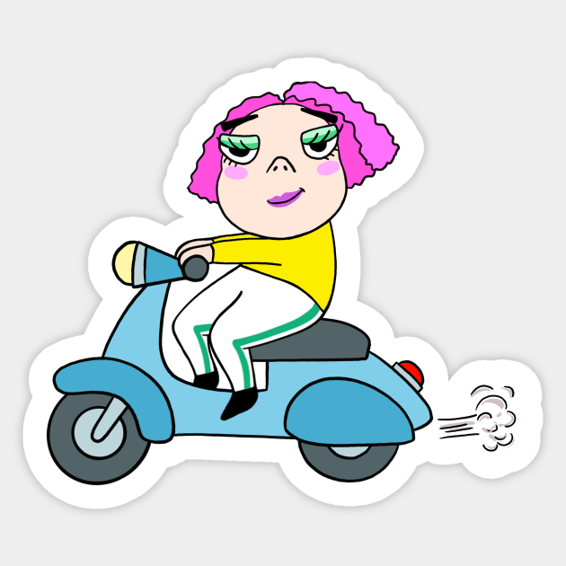 Enjoy the ride! Sticker by IdinDesignShop